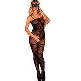 LIVCO CORSETTI FASHION - CARISSM LC XG051 BODYSTOCKING SIN ENTREPIEZA NEGRO TALLA ÚNICA
